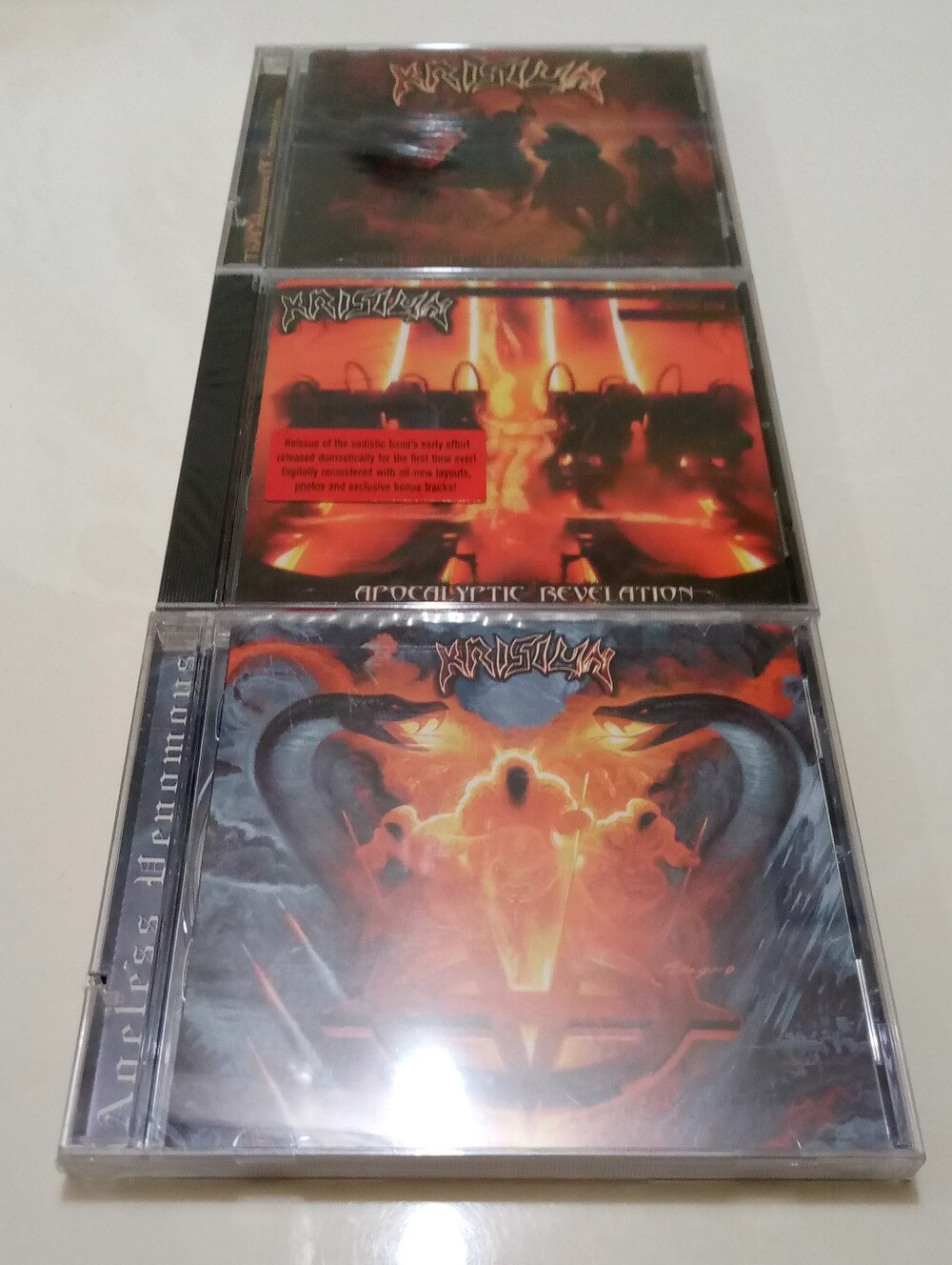 NIP 3 Krisiun Century Media CDs